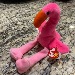 Ty Pinky the Flamingo Beanie Baby